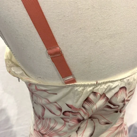 True Vintage Floral Women's Garden Dress Cotton Medium Stretch Y2K Whimsy Preppy - Picture 8 of 12